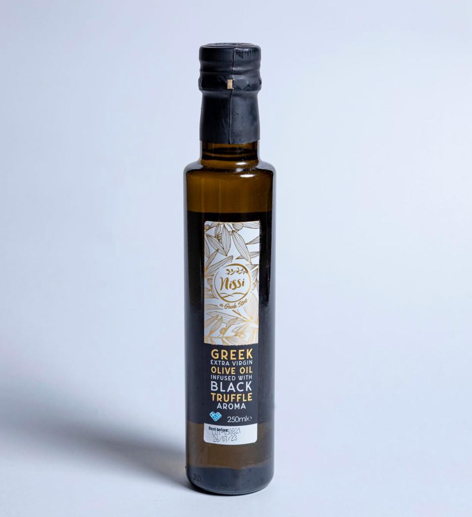 Nissi Extra Virgin Olive Oil Infused with Black Truffle 250ml