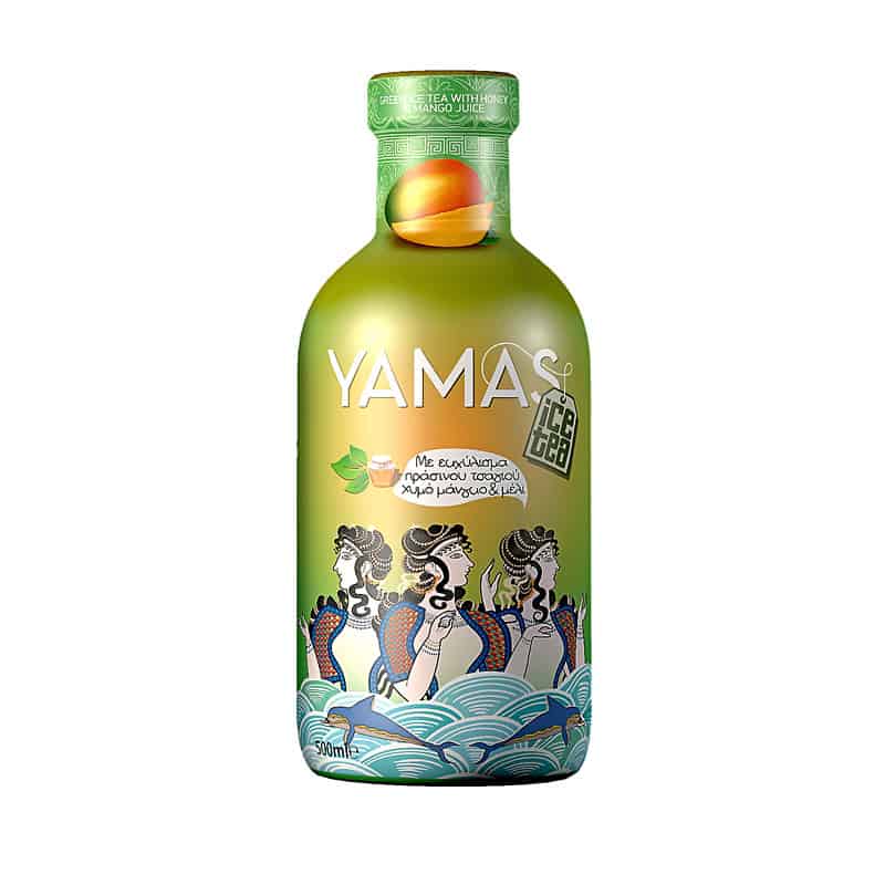 Yamas Green Tea w/ Mango & Honey 360ml