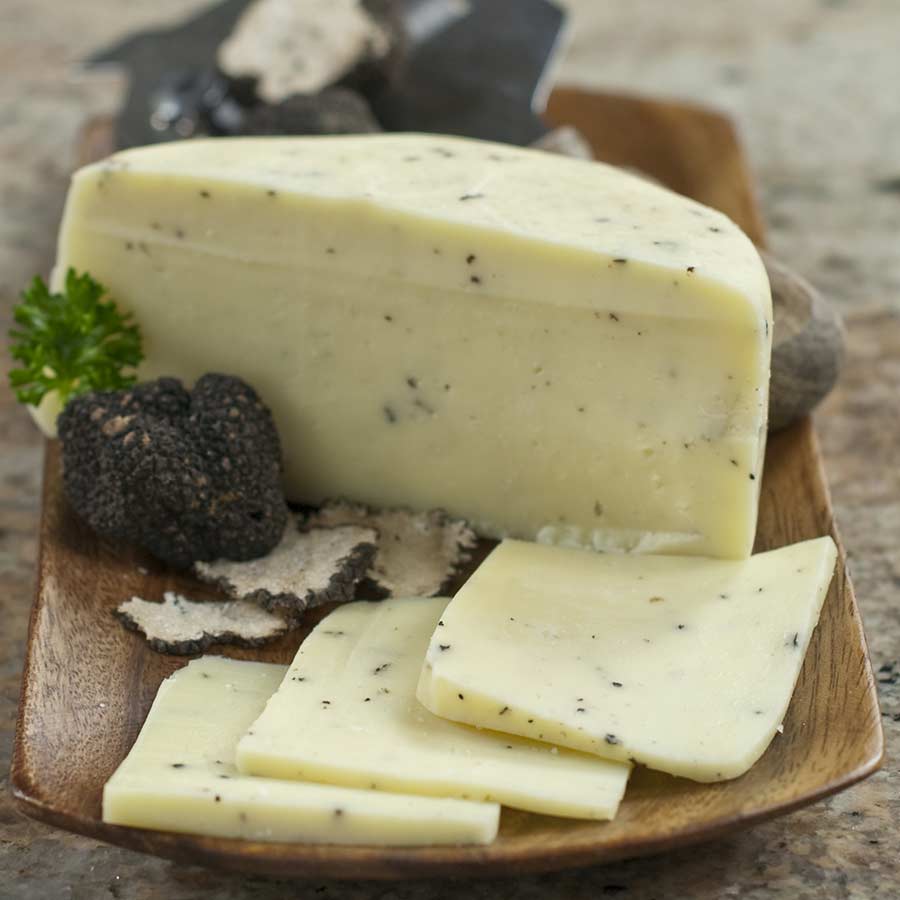 Greek Graviera Black Truffle 200g