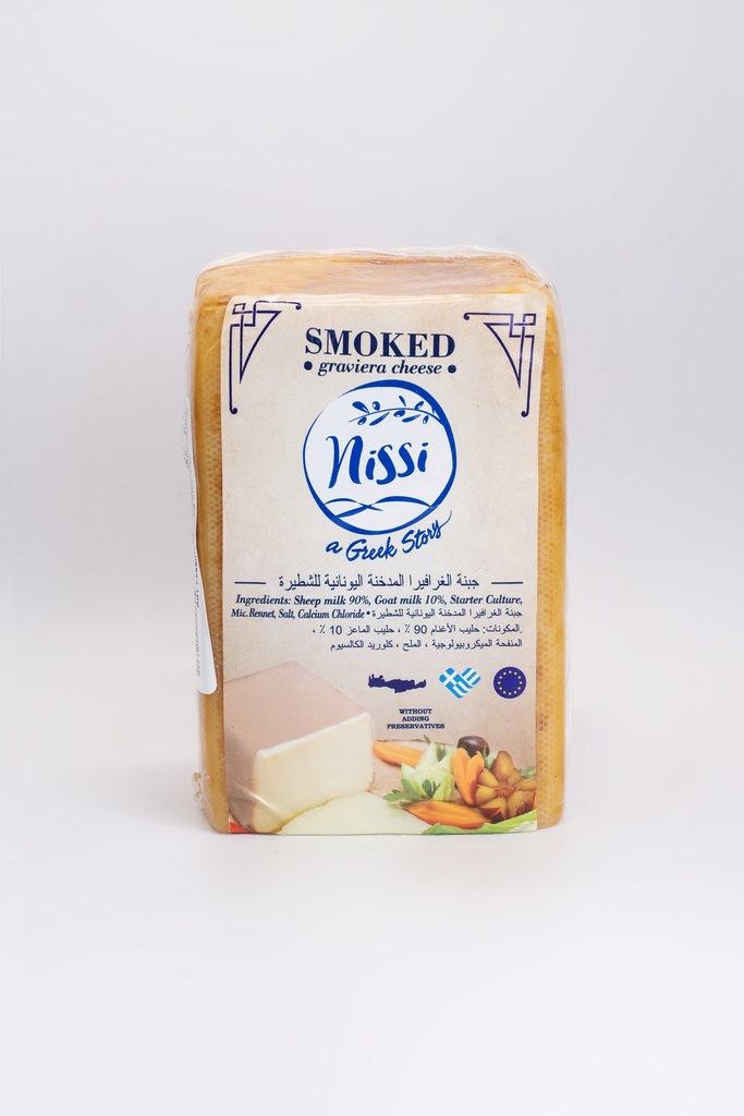 Greek Graviera Smoked Cheese 250g