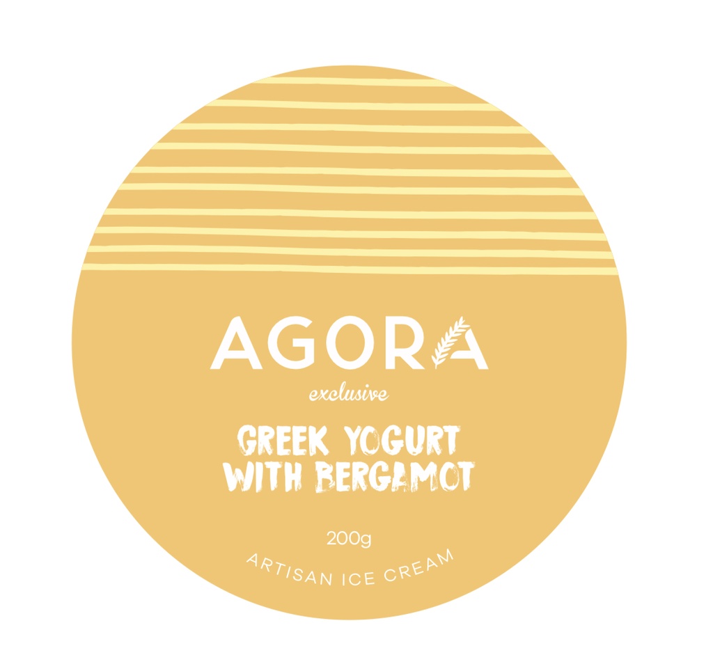 Greek Yogurt with Bergamot Gelato 200g