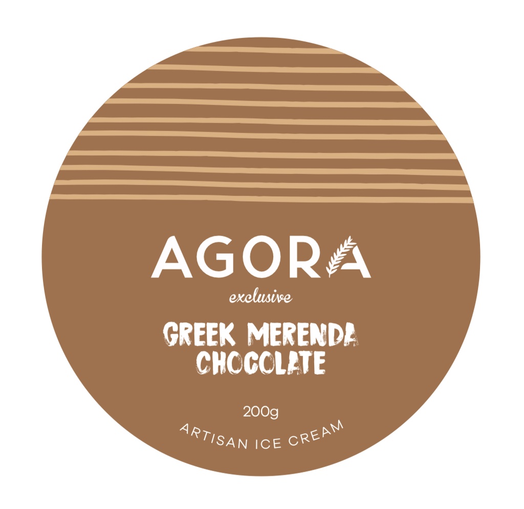 جيلاتو مع شوكولاتة ميرندا اليونانية 200 غرام