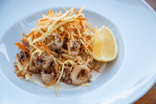 Cycladic Spiced Calamari