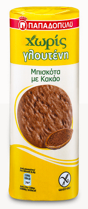Gluten-Free Biscuits with Cocoa 200g