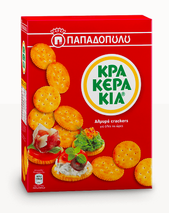 Krakerakia Salted Crackers 190g