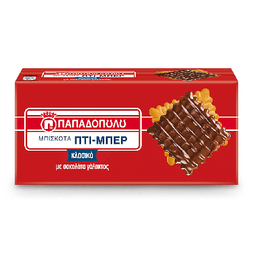 Papadopulos Petite - Beurre Coated with Milk Chocolate 200g