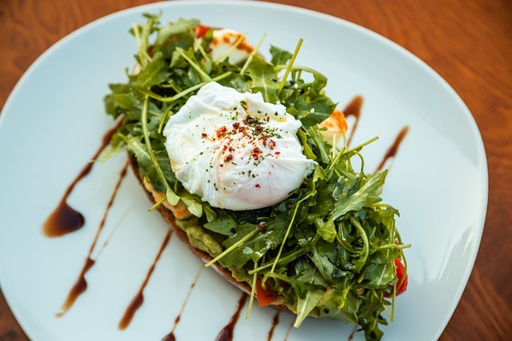 Avocado & Halloumi Open Sandwich