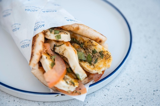 Halloumi Gyros Wrap