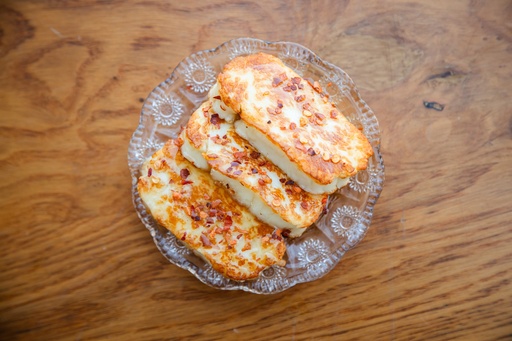 Honey Spiced Halloumi