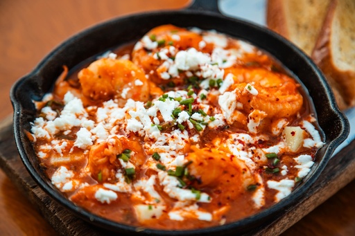 King Prawn Saganaki