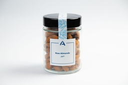 Greek Raw Almonds Glass Jar (160g)