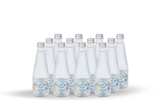 زجاجة مياه الينابيع اليونانية من نيسي 330 مل (12 زجاجة)